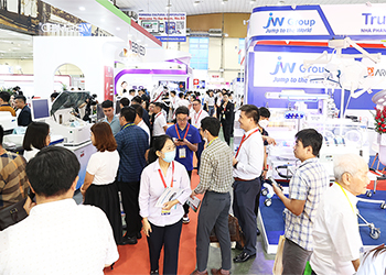 More than 500 booths attended the 31st Vietnam international medical and pharmaceutical exhibition - Vietnam Medi-Pharm 2024